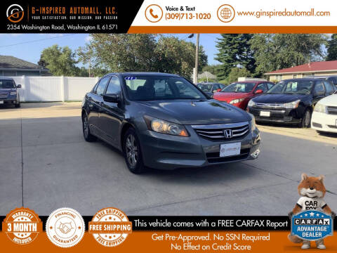 2011 Honda Accord for sale at G-Inspired Automall, LLC. in Washington IL