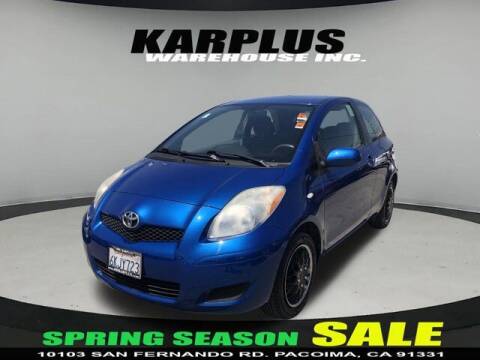 2009 Toyota Yaris for sale at Karplus Warehouse in Pacoima CA