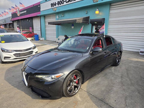 2017 Alfa Romeo Giulia for sale at JM Automotive in Hollywood FL