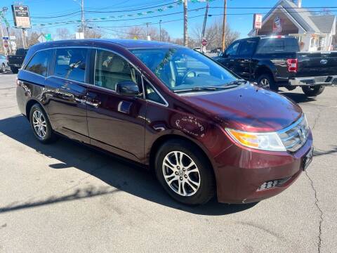 2012 Honda Odyssey for sale at Auto Sales Center Inc in Holyoke MA