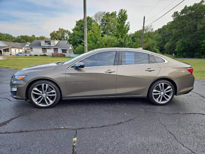 Used 2020 Chevrolet Malibu Premier with VIN 1G1ZE5SXXLF072835 for sale in Paw, MI