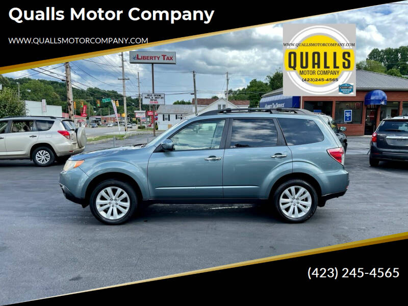 2012 Subaru Forester for sale at Qualls Motor Company in Kingsport TN