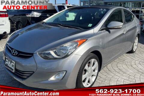 2013 Hyundai Elantra for sale at PARAMOUNT AUTO CENTER in Downey CA