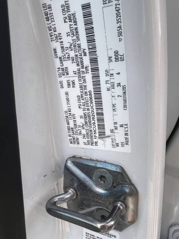 2016 Ford Escape Titanium
