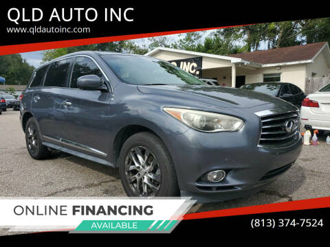 2013 Infiniti JX35 for sale at QLD AUTO INC in Tampa FL