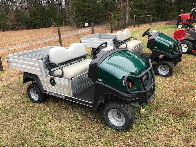 2018 (2) Club Car 550 Carry All for sale at Mathews Turf Equipment in Hickory NC