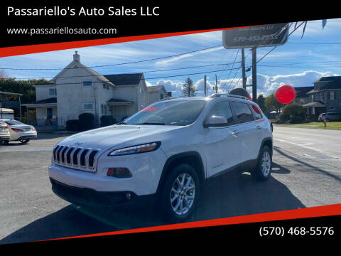 2016 Jeep Cherokee for sale at Passariello's Auto Sales LLC in Old Forge PA