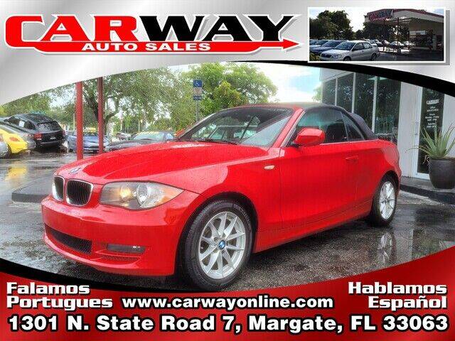 2010 BMW 1 Series for sale at CARWAY Auto Sales in Margate FL