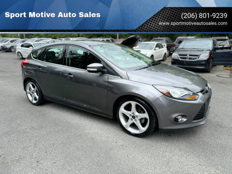 2012 Ford Focus for sale at Sport Motive Auto Sales in Seattle WA