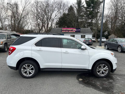 2017 Chevrolet Equinox for sale at Continental Auto Inc in Seekonk MA