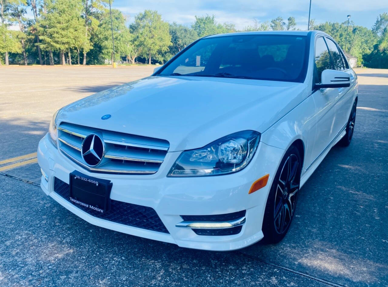 2013 Mercedes-Benz C-Class for sale at Testarossa Motors in League City, TX