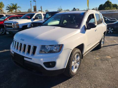 2015 Jeep Compass for sale at E and M Auto Sales in Bloomington CA