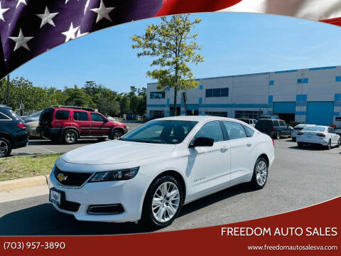 2016 Chevrolet Impala for sale at Freedom Auto Sales in Chantilly VA