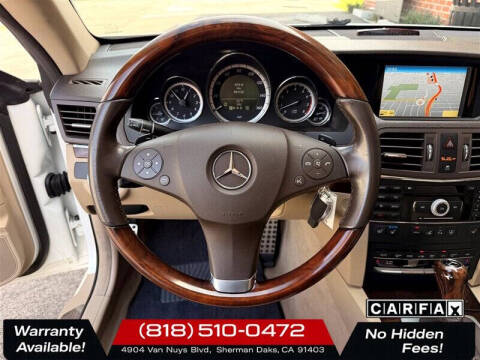 2010 Mercedes-Benz E-Class E 550