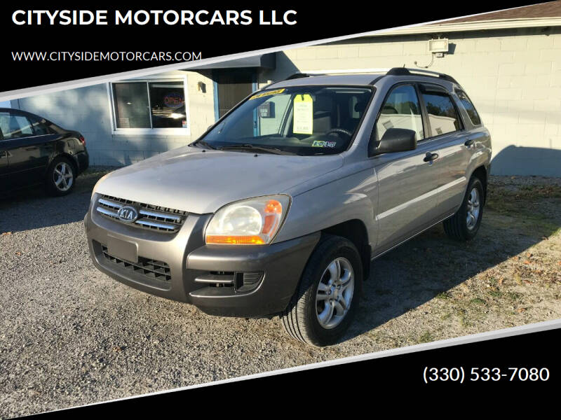 2008 Kia Sportage for sale at CITYSIDE MOTORCARS LLC in Canfield OH