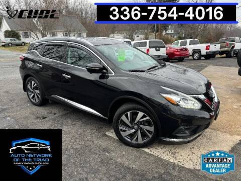 2015 Nissan Murano for sale at Auto Network of the Triad in Walkertown NC
