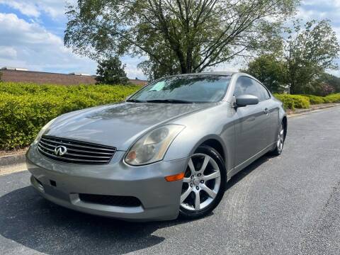 2005 Infiniti G35 for sale at William D Auto Sales in Norcross GA