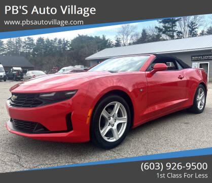 2019 Chevrolet Camaro for sale at PB'S Auto Village in Hampton Falls NH
