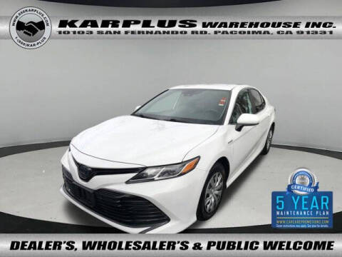 2020 Toyota Camry Hybrid for sale at Karplus Warehouse in Pacoima CA
