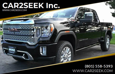 2022 GMC Sierra 3500HD for sale at CAR2SEEK Inc. in Salt Lake City UT