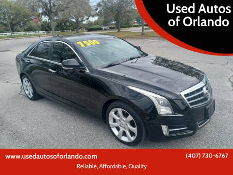 2013 Cadillac ATS for sale at Used Autos of Orlando in Orlando FL
