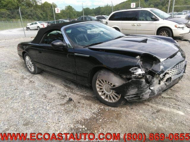 Black 2005 Ford Thunderbird Deluxe Convertible Deluxe 2dr Convertible 1