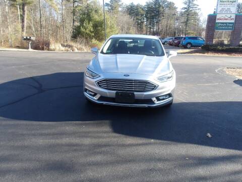 2017 Ford Fusion for sale at Heritage Truck and Auto Inc. in Londonderry NH