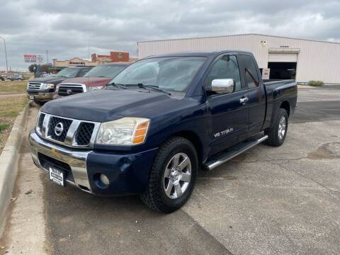 2007 Nissan Titan for sale at MARLER USED CARS in Gainesville TX