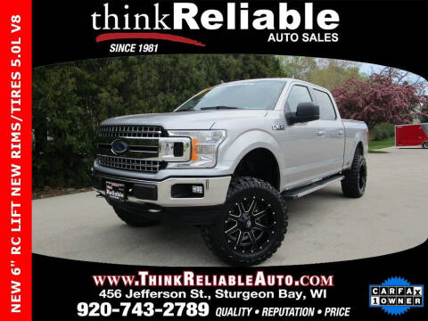 2020 Ford F-150 for sale at RELIABLE AUTOMOBILE SALES, INC in Sturgeon Bay WI