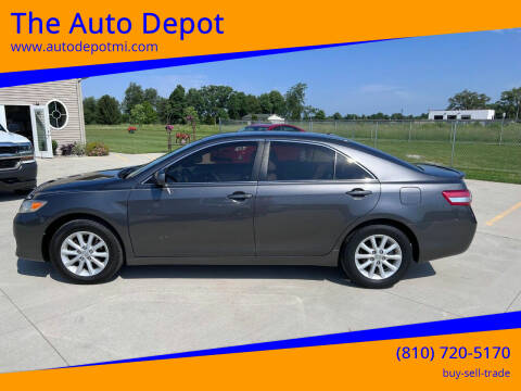 2011 Toyota Camry for sale at The Auto Depot in Mount Morris MI