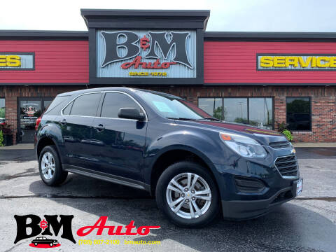 2017 Chevrolet Equinox for sale at B & M Auto Sales Inc. in Oak Forest IL