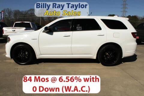2020 Dodge Durango for sale at Billy Ray Taylor Auto Sales in Cullman AL