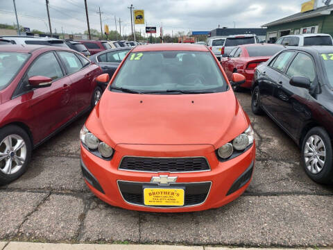 2012 Chevrolet Sonic for sale at Brothers Used Cars Inc in Sioux City IA