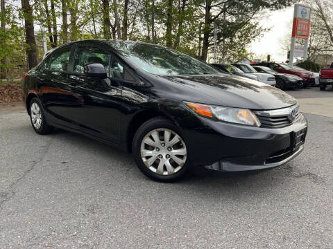 2012 Honda Civic for sale at Nano's Autos in Concord MA