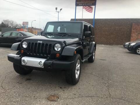 2013 Jeep Wrangler Unlimited for sale at GREAT DEAL AUTO SALES in Center Line MI