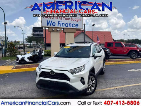 2021 Toyota RAV4 for sale at American Financial Cars in Orlando FL