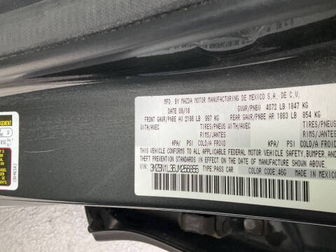 2018 Mazda MAZDA3 Touring