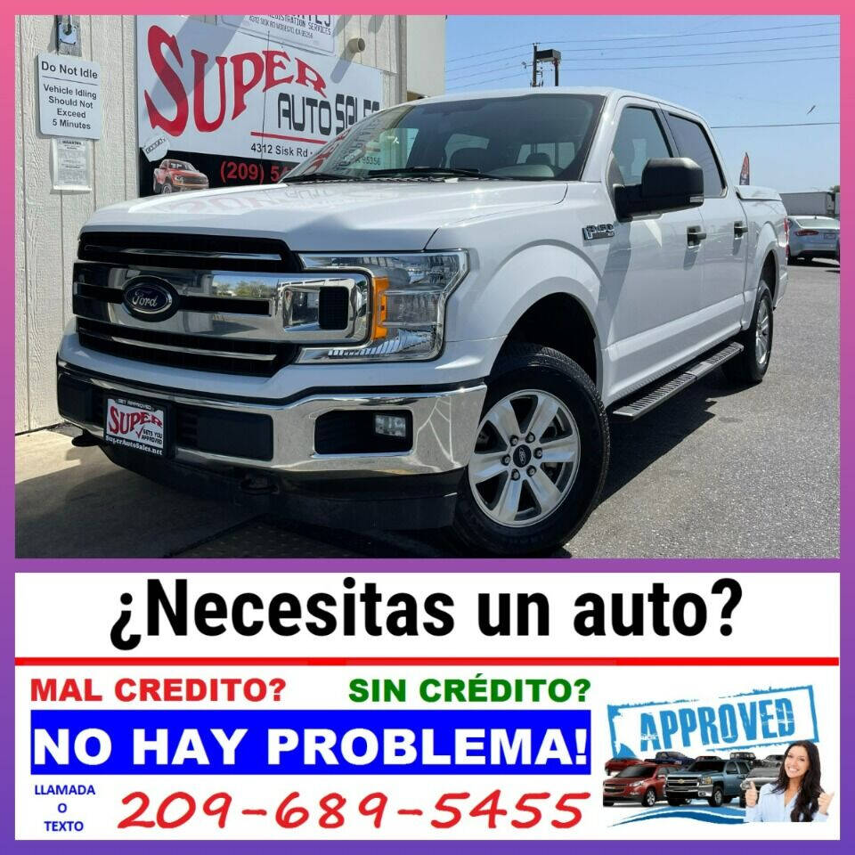 2018 Ford F-150 for sale at Super Auto Sales Modesto in Modesto, CA