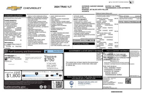 2024 Chevrolet Trax LT