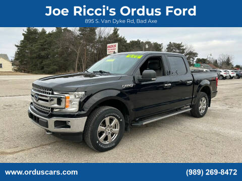 2019 Ford F-150 for sale at Joe Ricci's Ordus Ford in Bad Axe MI