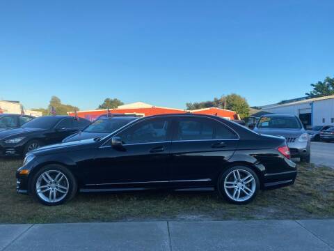 2013 Mercedes-Benz C-Class for sale at ONYX AUTOMOTIVE, LLC in Largo FL
