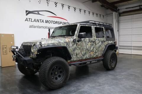 2015 Jeep Wrangler Unlimited for sale at Atlanta Motorsports in Roswell GA