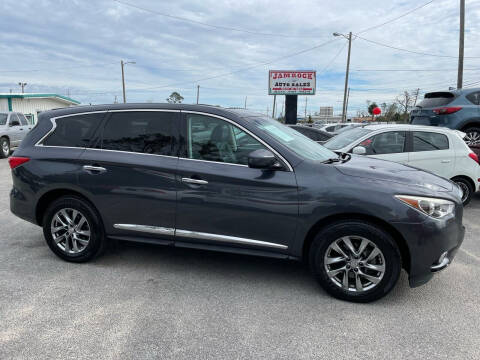 2013 Infiniti JX35 for sale at Jamrock Auto Sales of Panama City in Panama City FL