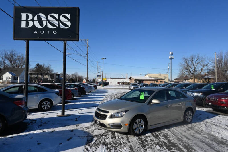 2015 Chevrolet Cruze for sale at Boss Auto in Appleton WI