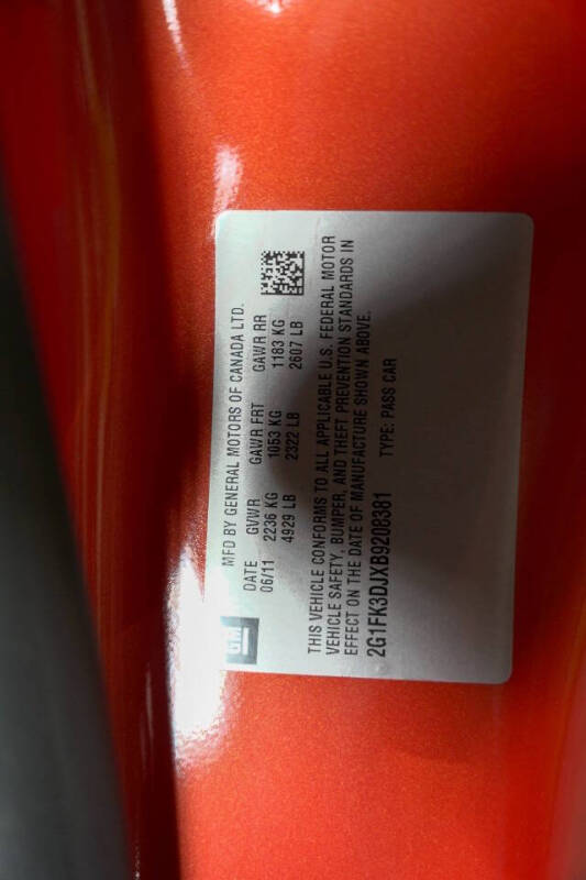 2011 Chevrolet Camaro SS