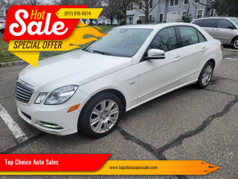 2012 Mercedes-Benz E-Class for sale at Top Choice Auto Sales in Brooklyn NY