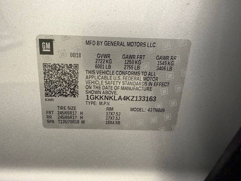 2019 GMC Acadia SLE-1