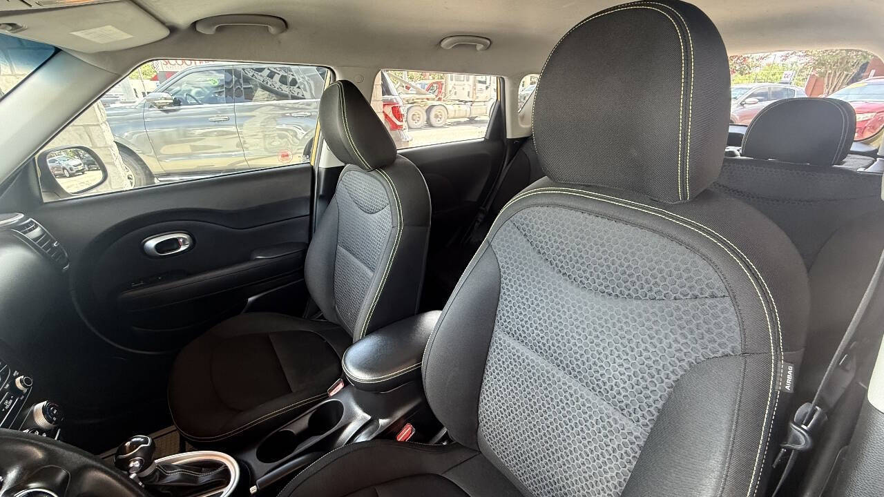 Yellow 2016 Kia Soul + + 4dr Crossover 9