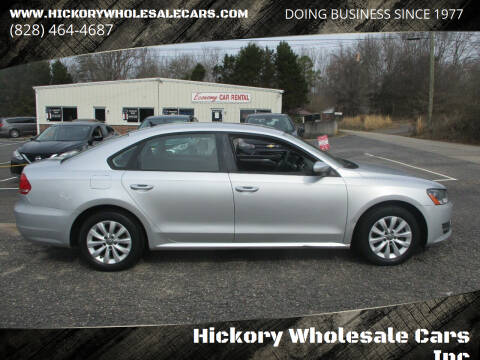 2013 Volkswagen Passat for sale at Hickory Wholesale Cars Inc in Newton NC