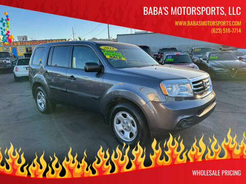 2015 Honda Pilot for sale at Baba's Motorsports, LLC in Phoenix AZ